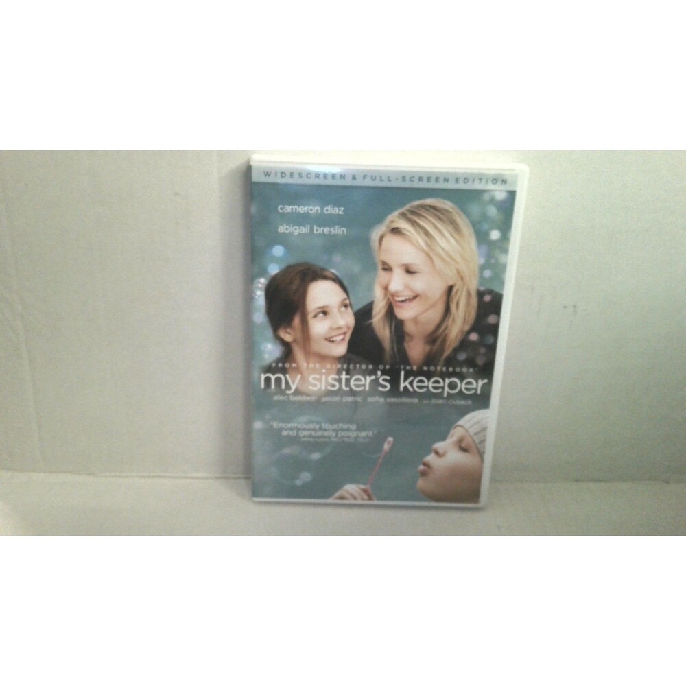 My Sister's Keeper DVD 2009 New Line Cinema Camron Diaz Family